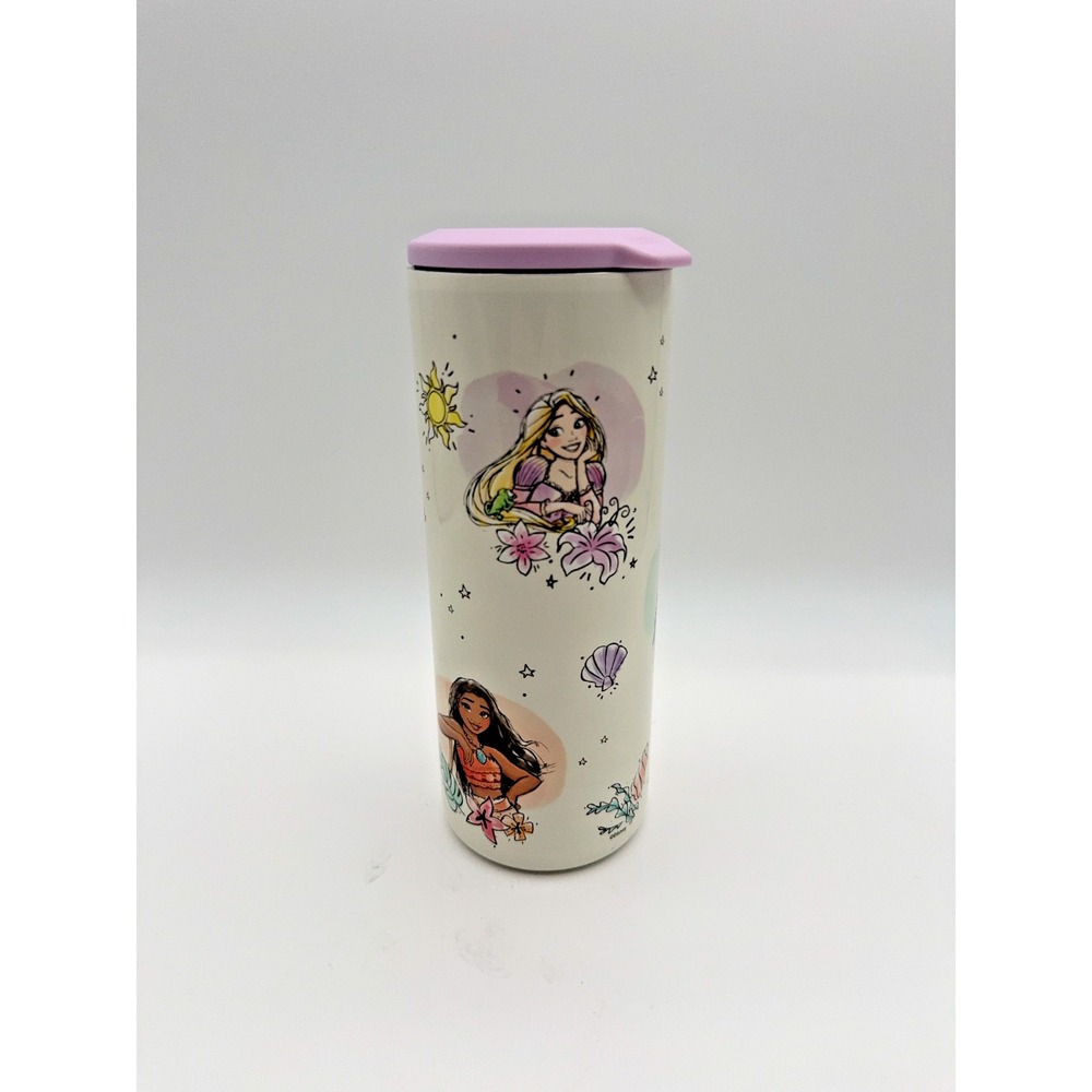 Zak Designs Princess 16oz Vacuum Straw Portable Drinkware Missing Straw
